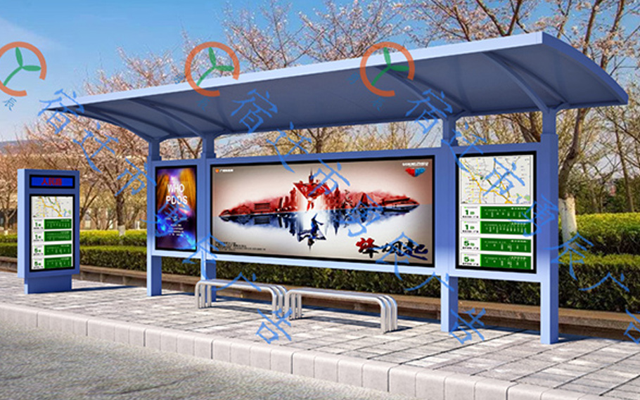 浙江候车亭发货